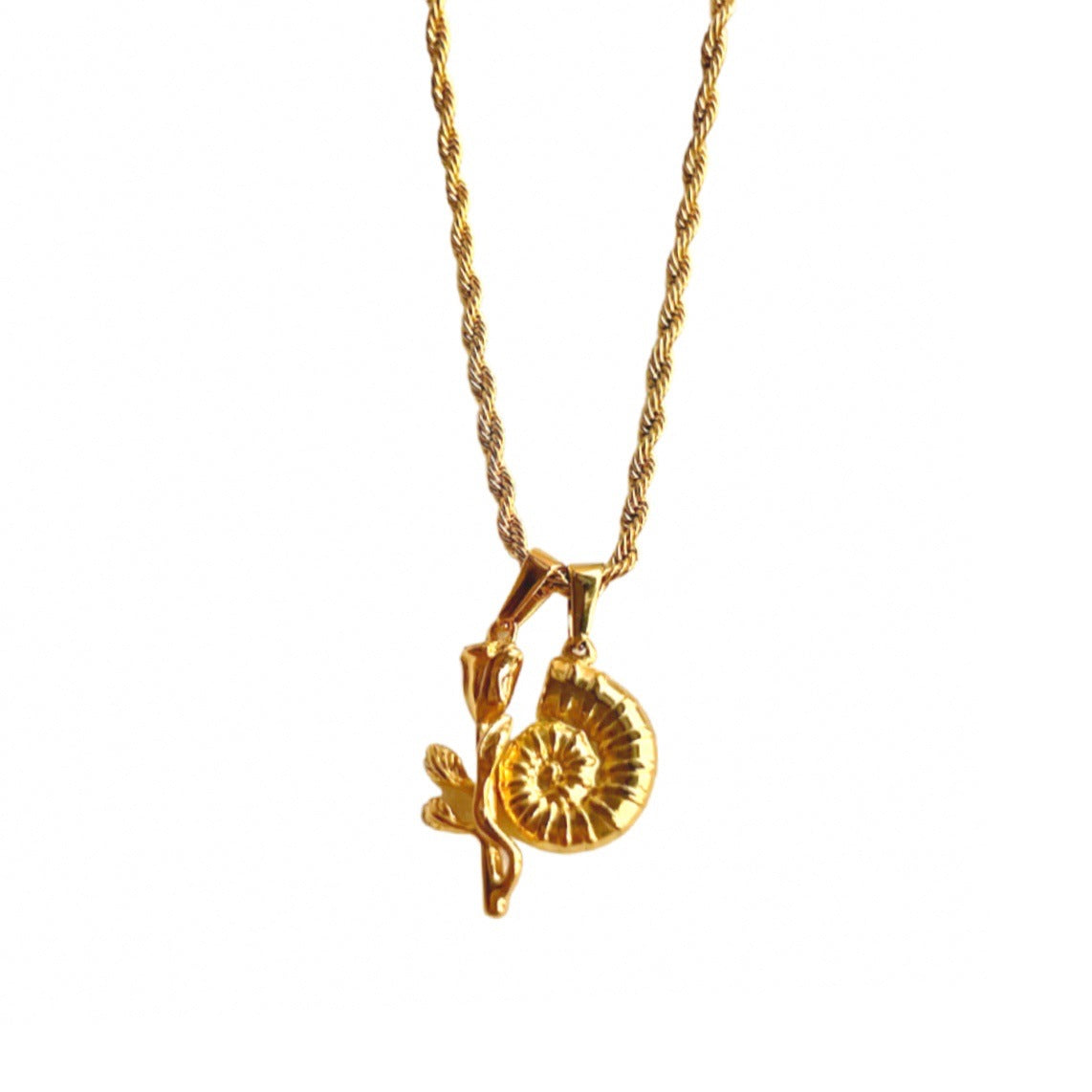 Gold Charm Pendant Necklace Collection – Cross, Coin, Sun & Vintage Symbol Layered Necklaces for Women