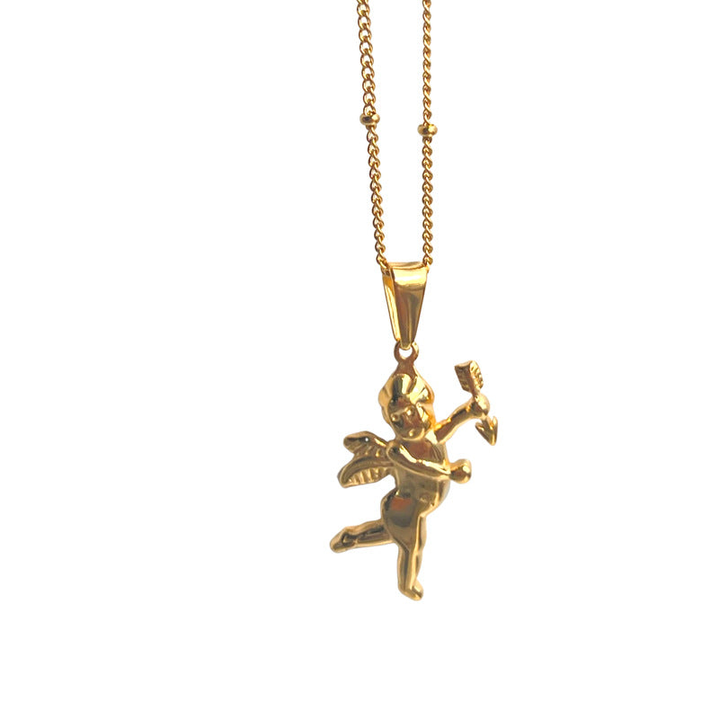 Gold Charm Pendant Necklace Collection – Cross, Coin, Sun & Vintage Symbol Layered Necklaces for Women